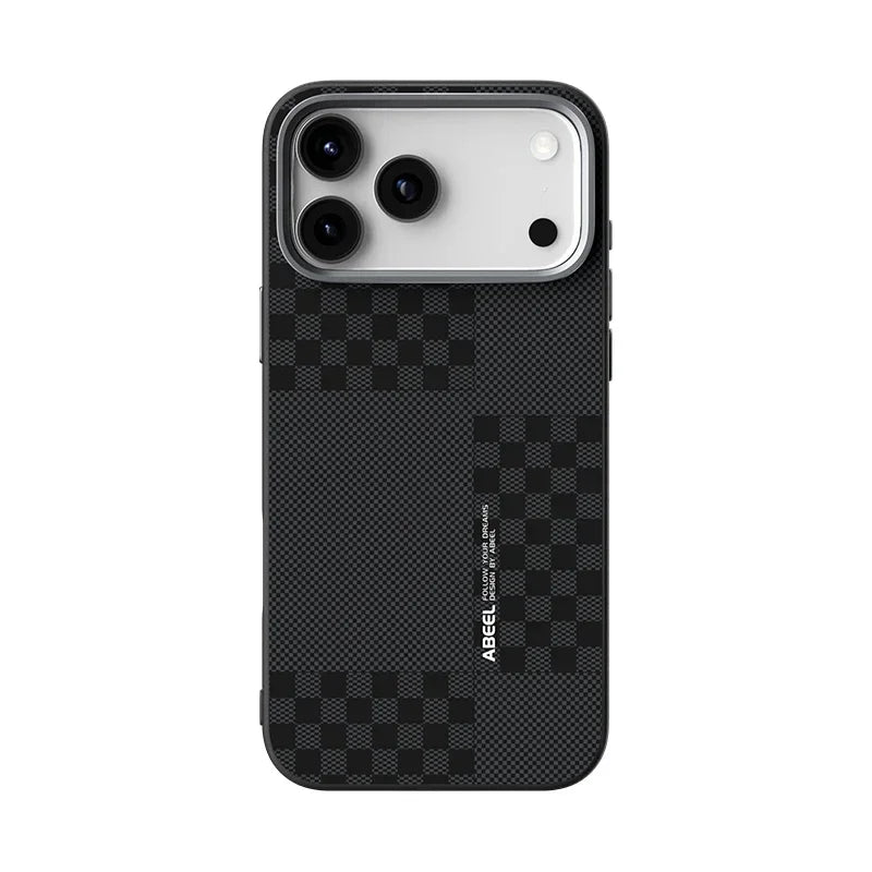 Business Carbon Fiber Slim Case for iPhone 17 Air 16E 15 14 Plus Pro Max Cover