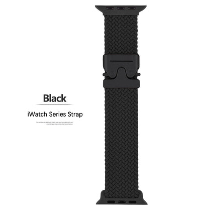 Nylon Parachute Strap for Apple Watch 41–49mm iWatch Ultra/Series 6–11 SE3