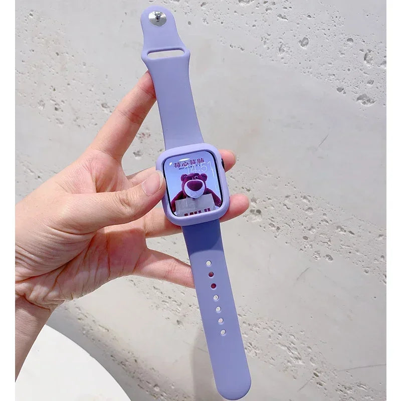 Shockproof Case + Silicone Sport Band for Apple Watch Ultra & SE