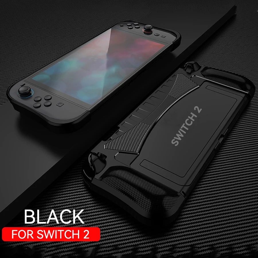 Upgraded TPU Grip Protective Case for 2025 Switch 2 Console Accessories
