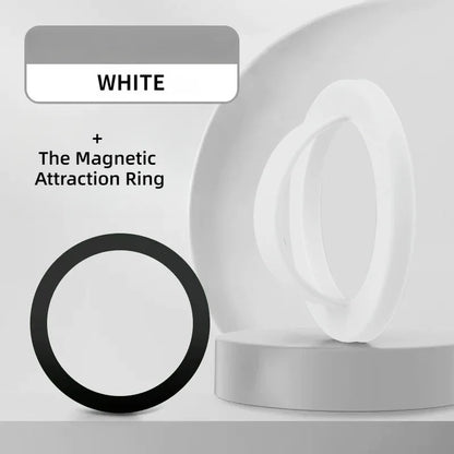 Magnetic Silicone Phone Ring Holder – Waterproof & Removable Grip
