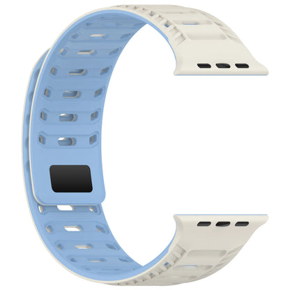 Magnetic Strap for Apple Watch Ultra 2 – Silicone Band Series 4–10 SE