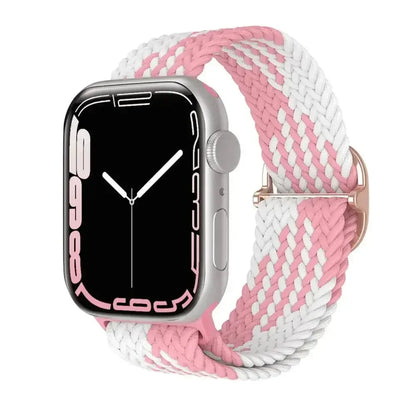 Braided Solo Loop for Apple Watch Ultra & Series 10–7 SE Elastic Band