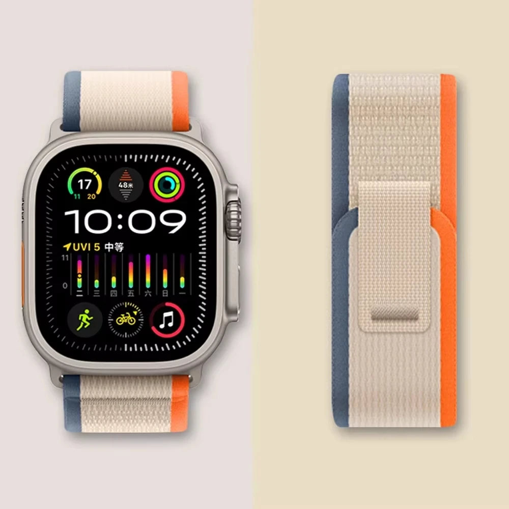 Trail Loop Strap for Apple Watch Ultra 3/2 & Series 11–6 SE Band