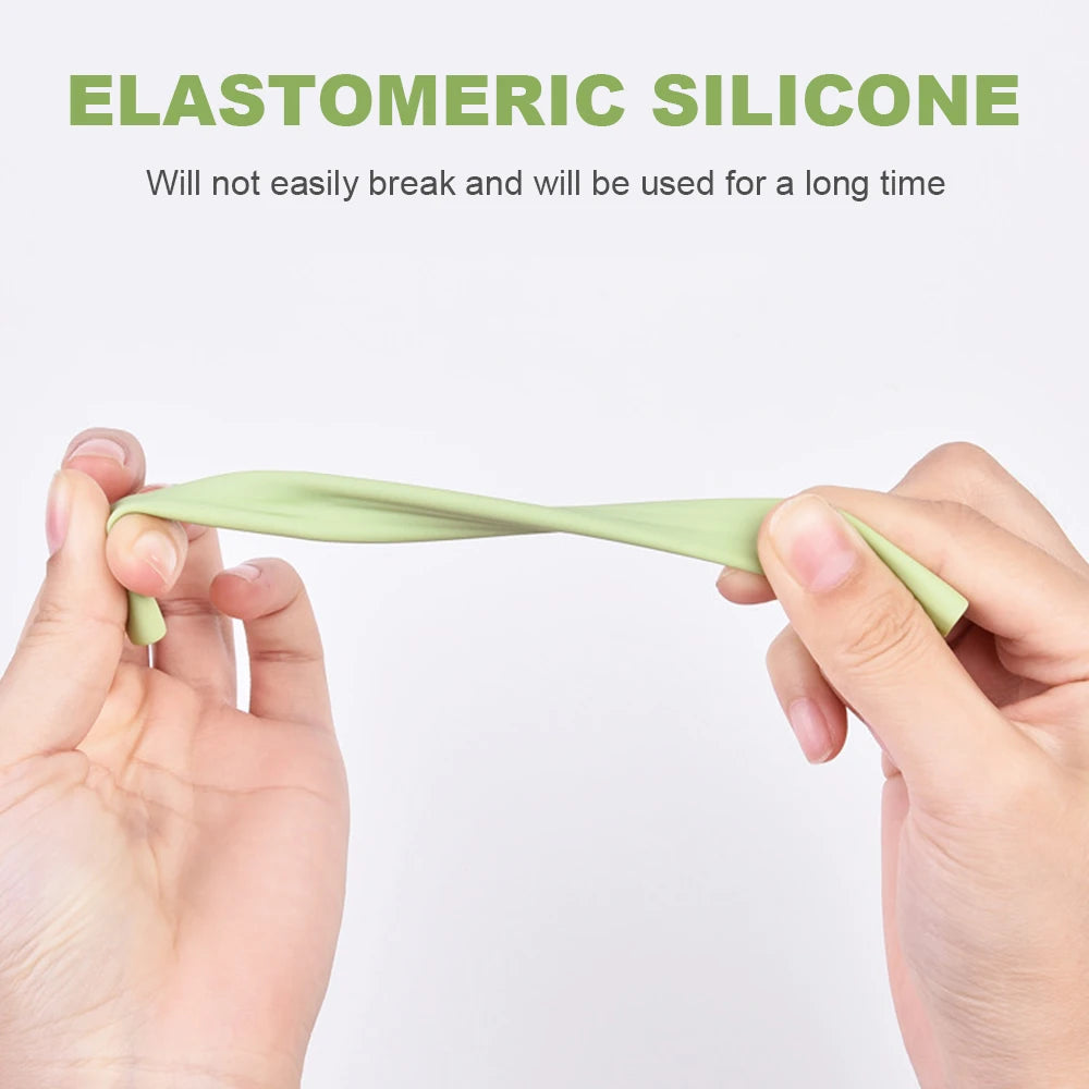 Silicone Stylus Cover for Apple Pencil 1 & 2 – Colorful Anti-Slip Case