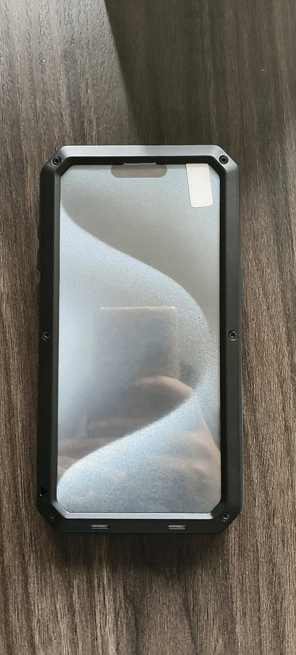 Heavy Duty Metal 360° Shockproof Case for iPhone 16 15 14 13 12 11 X