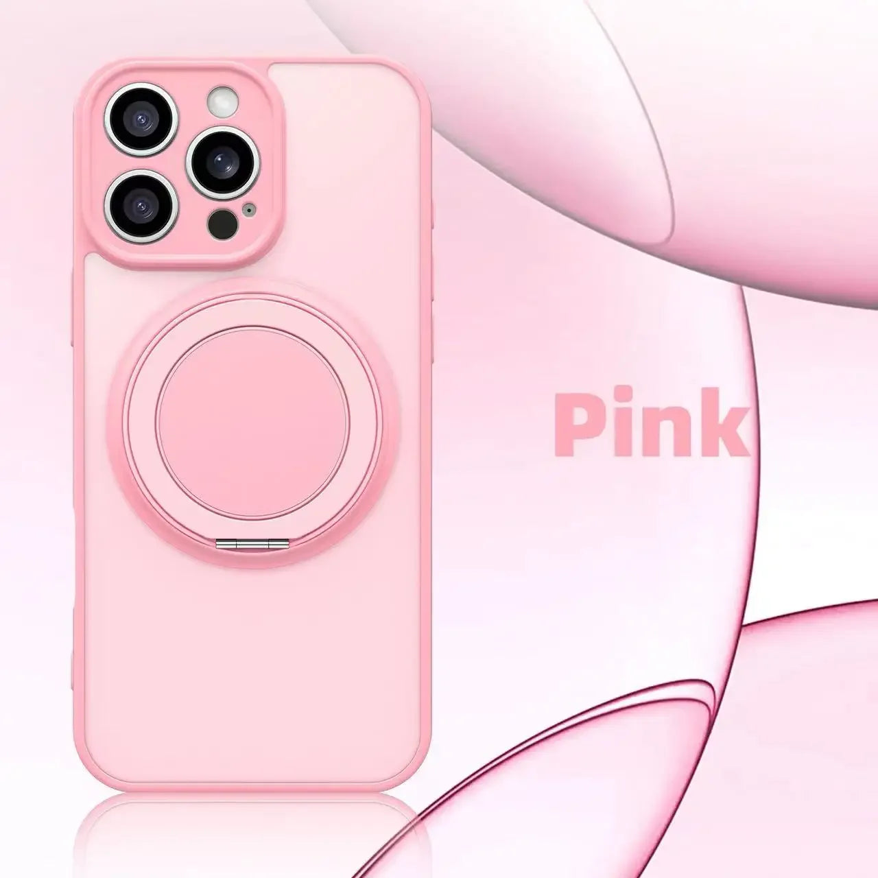 360° Rotating Stand MagSafe Case for iPhone 17 16 15 14 13 12 11 Pro Max