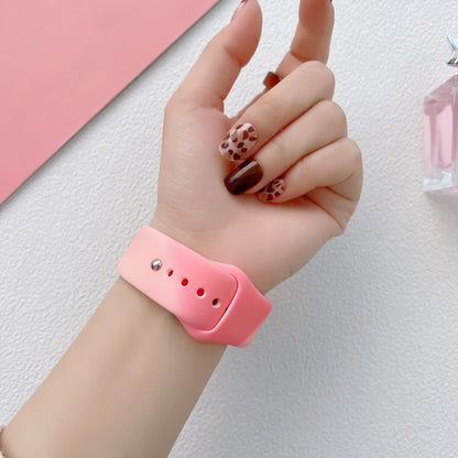 Aurora Silicone Strap for Apple Watch Ultra 49mm & Series 10–5, Sizes 46–38mm