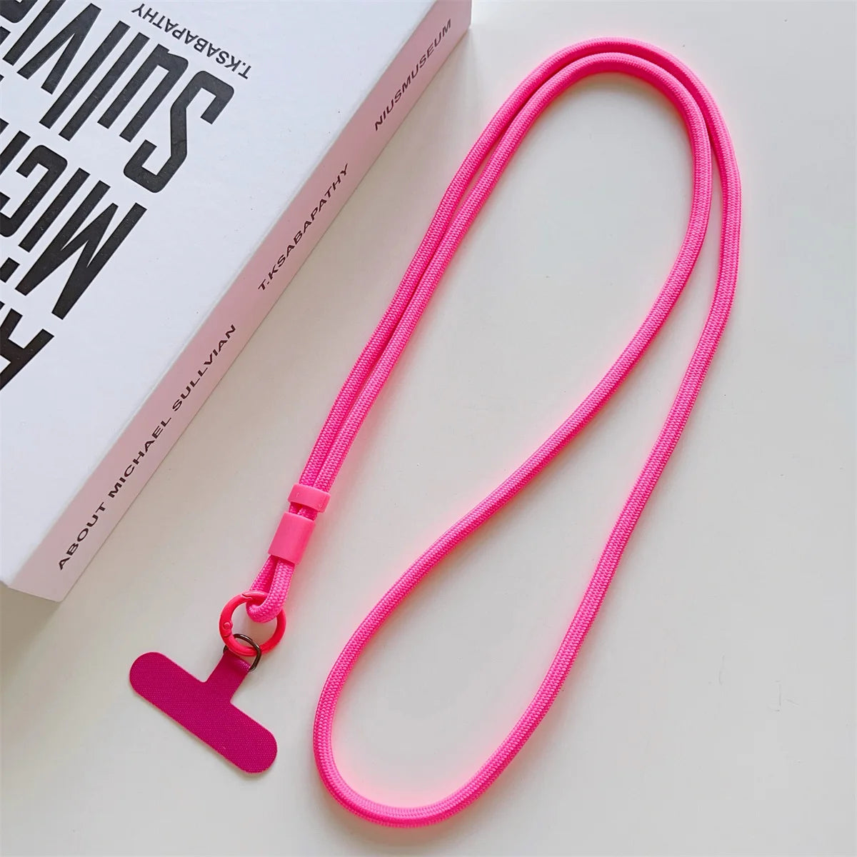 Universal Long Phone Lanyard Crossbody Neck Rope with Case Connection Clip