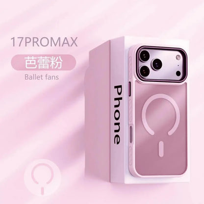Frosted Matte Magnetic Case for iPhone 17 17 Air 17 Pro Max MagSafe Shockproof