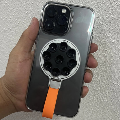 Magnetic Silicone Suction Cup Phone Holder for Car and Desk