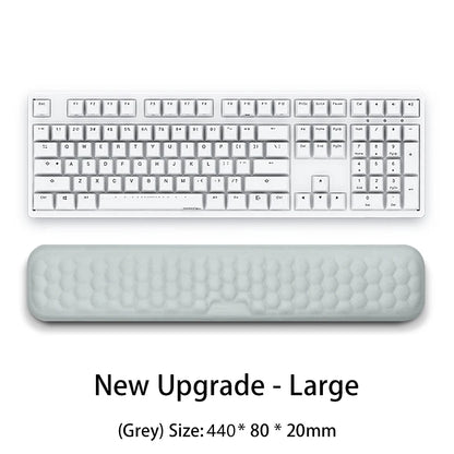 Ergonomic Keyboard & Mouse Wrist Rest Set | Memory Foam Office Support Pad