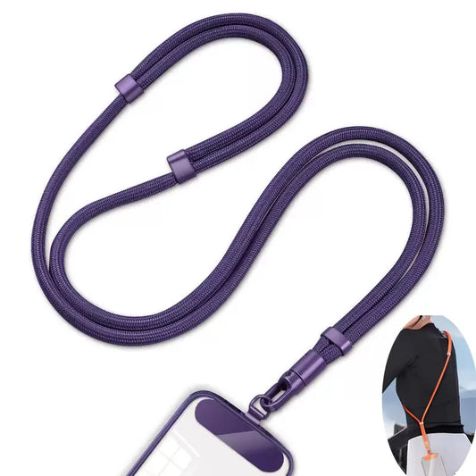 Universal Phone Lanyard with 360° Rotating Clip Adjustable Neck & Crossbody