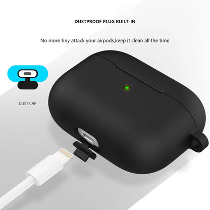 Soft Silicone Case for Apple AirPods 3 (2021) – Thick Solid Color Cover