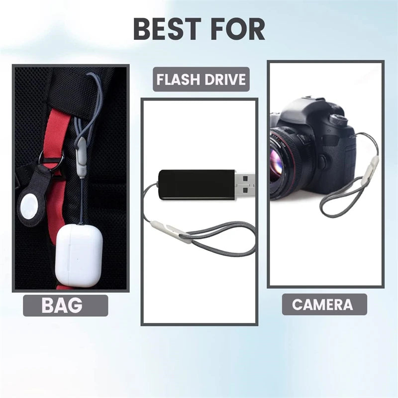 5PCS Anti-Lost Lanyard Strap Set for AirPods, iPhone, Keys & Accessories