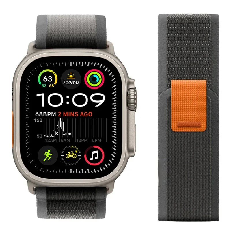 Watch Ultra 2 Trail Loop – Compatible 38–49mm iWatch Series 7/6/SE/8/9/10