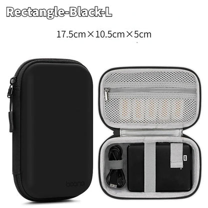 Mini Hard Shell Storage Case for Earphones, Chargers & USB Drives