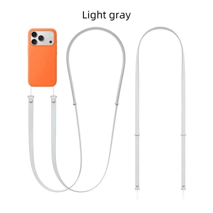 Magnetic Crossbody Lanyard Case for iPhone 17 Pro Max Adjustable Neck Strap