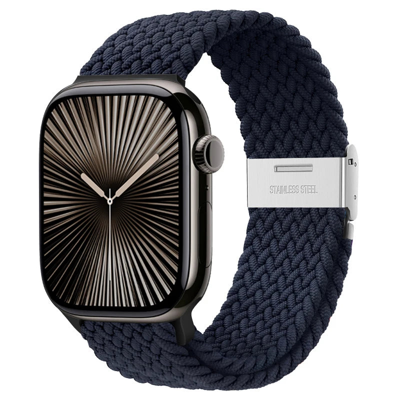 Braided Loop Strap for Apple Watch – Series 4-10 & Ultra (40-49mm)