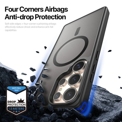 Magnetic Case for Samsung Galaxy S25 Ultra/Plus with Multi-Color Back