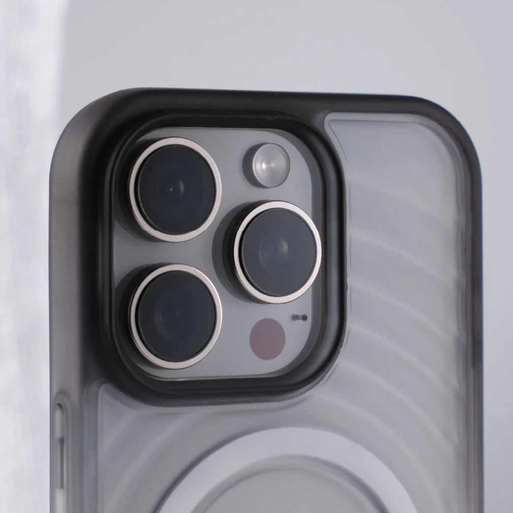 Luxury 3D Water Ripple Magsafe Case for iPhone 12/13/14/15/16 Pro Max