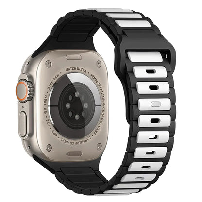 Soft Silicone Sport Band for Apple Watch 38–49mm – Ultra, Series 3–10