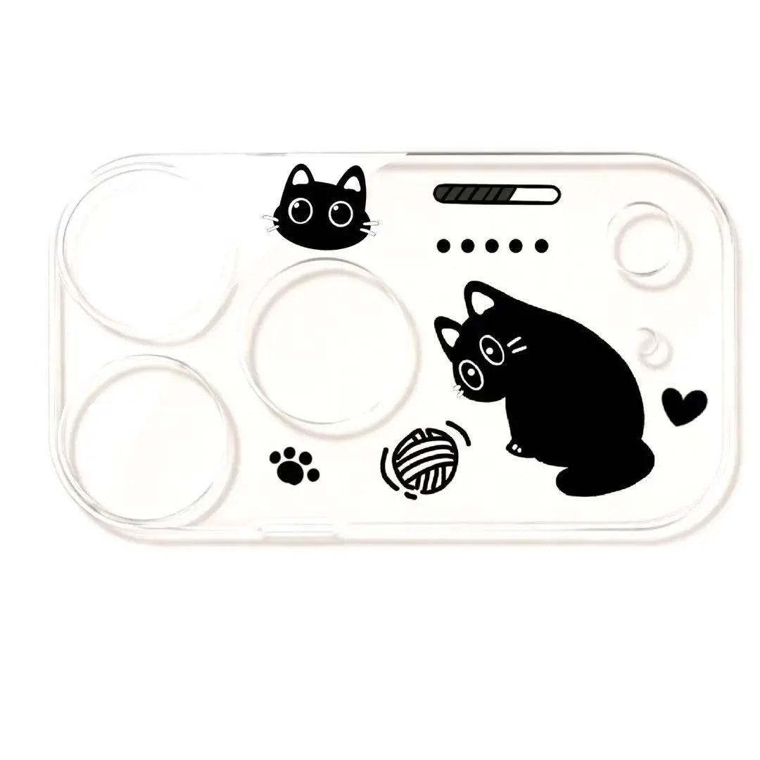 Cute Cartoon Animal Lens Cover for iPhone 17 Pro & 17 Pro Max