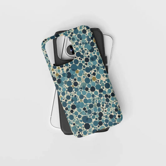 Retro Polka Dots Phone Case for iPhone 17 16 Pro Max 15 14 13 12 XR 7 Plus