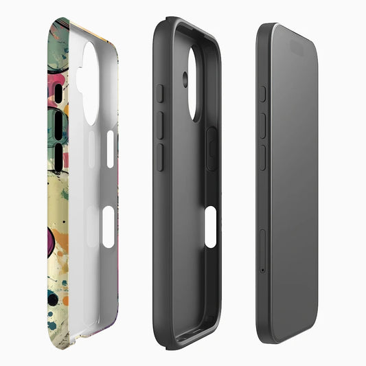 Vibrant Blooms Case for iPhone 17 16 15 14 13 12 11 Pro Max Plus Double-Layer