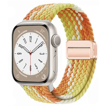 Braided Magnetic Strap for Apple Watch Ultra 2 & Series 10–6 SE Band