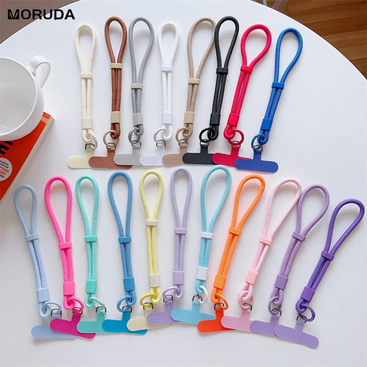 Colorful Adjustable Wrist Lanyard – Universal Strap for Mobile Phone Cases
