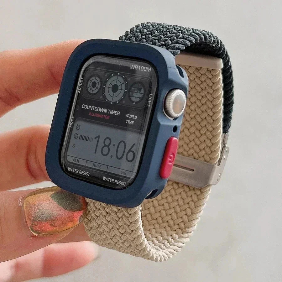 Candy Silicone Case + Strap for Apple Watch Ultra 2 & Series 10–5 SE