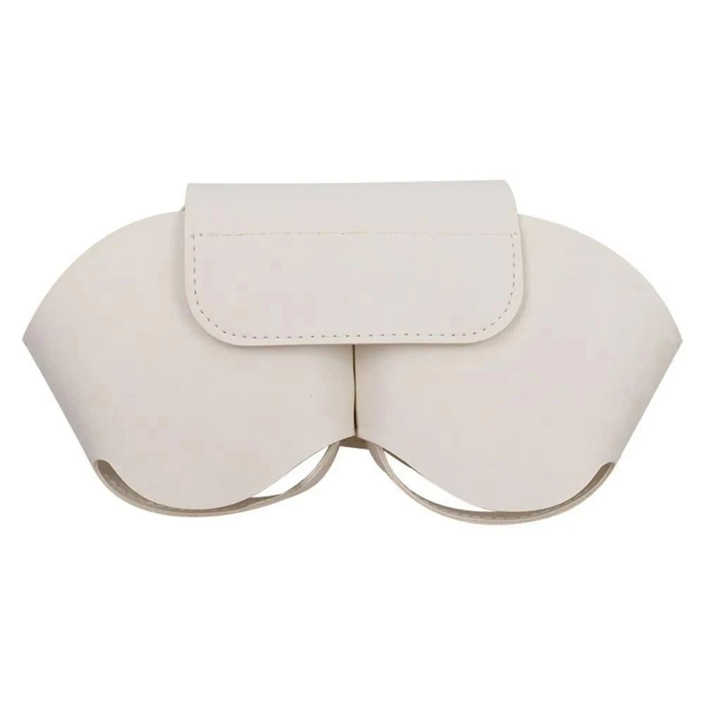 For AirPods Max /P9 Earphone Protective Case Handheld Blue Tooth Headphone Organizer Protein Leather Wireless Headphone Case