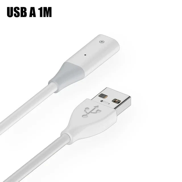 USB A/Type-C Charger Cable for Apple Pencil Gen 1 with Indicator Light