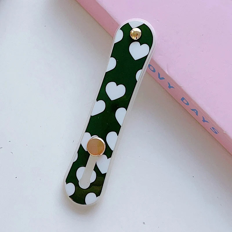 Universal Silicone Finger Ring Holder & Phone Stand – Telescopic Grip