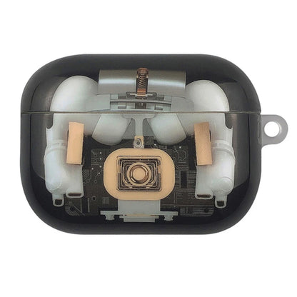 Mechanical Armor Case for AirPods Pro 2/3/1 – Camera-Inspired Protective Cover