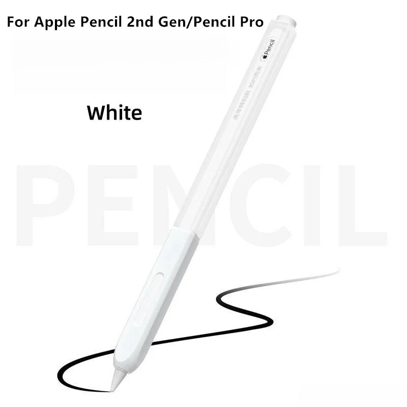 Protective Silicone Pencil Case for Apple Pencil 1st & 2nd Gen – Shockproof Stylus Cover