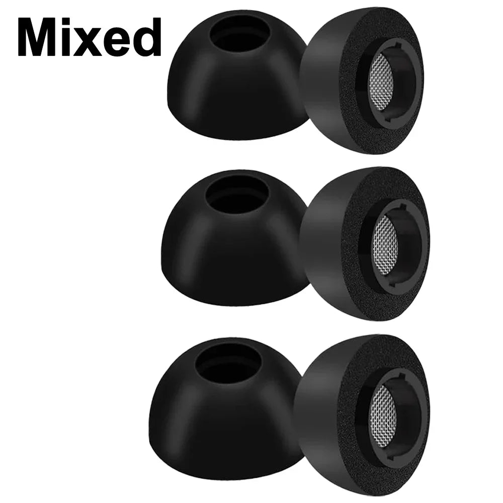 Enhance comfort and sound quality with these memory foam eartips for Galaxy Buds 3 Pro.