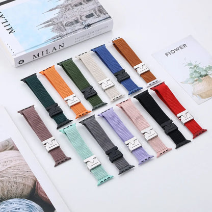 Parachute Braided Nylon Strap for Apple Watch Ultra 3/2/1 49mm–41mm