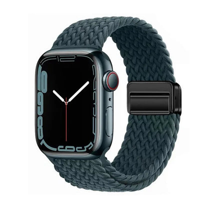 Nylon Braided Band for Apple Watch Ultra & S10–S3 | Soft Durable Strap
