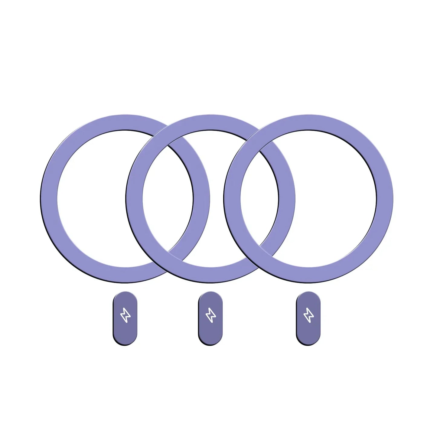 1–5pcs Metal Plate Ring for MagSafe Charger & Car Mount – iPhone 13–15