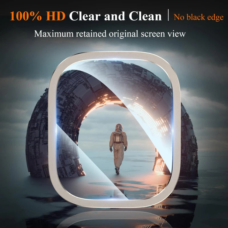 2PCS Tempered Glass Screen Protector for Apple Watch Ultra 2/1 49mm