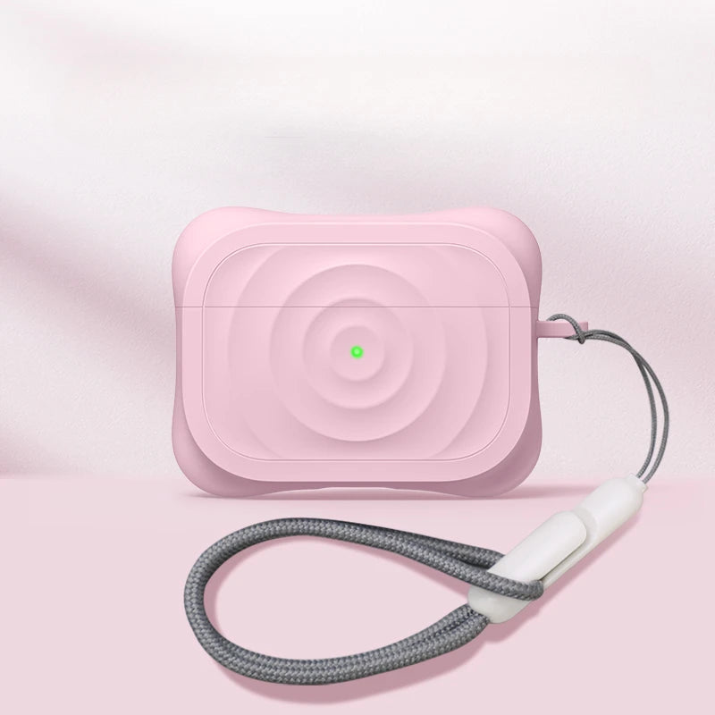 Soft Silicone Case for AirPods 1/2/3/Pro/Pro 2/4 – Solid Color Cover