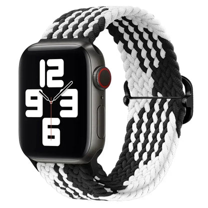 Braided Solo Loop for Apple Watch Ultra & Series 10–7 SE Elastic Band