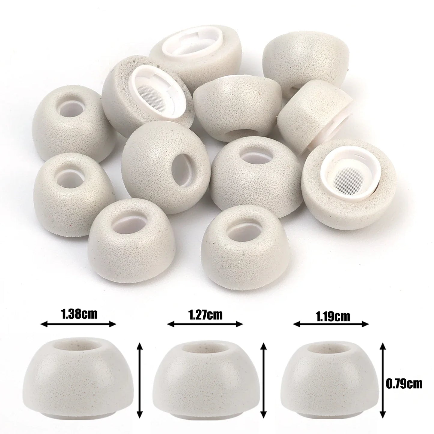 Memory Foam Eartips for AirPods Pro 1 & 2 – Soft & Case-Friendly Fit