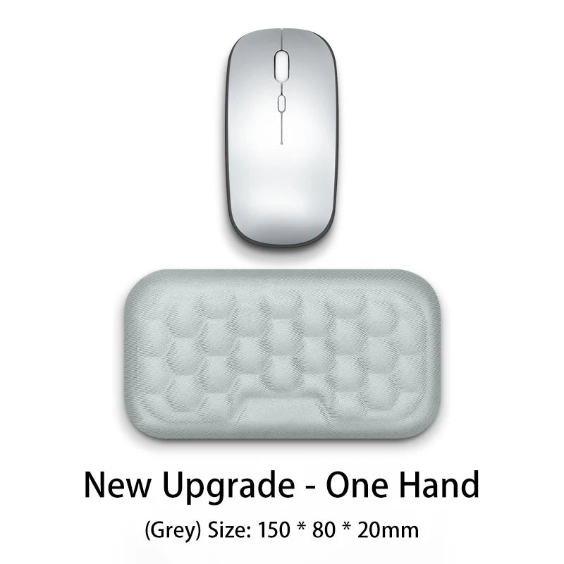 Ergonomic Keyboard & Mouse Wrist Rest Set | Memory Foam Office Support Pad