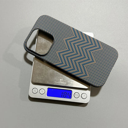 Carbon Fiber MagSafe Case for iPhone 15 14 13 Ultra Slim Magnetic Hard Cover