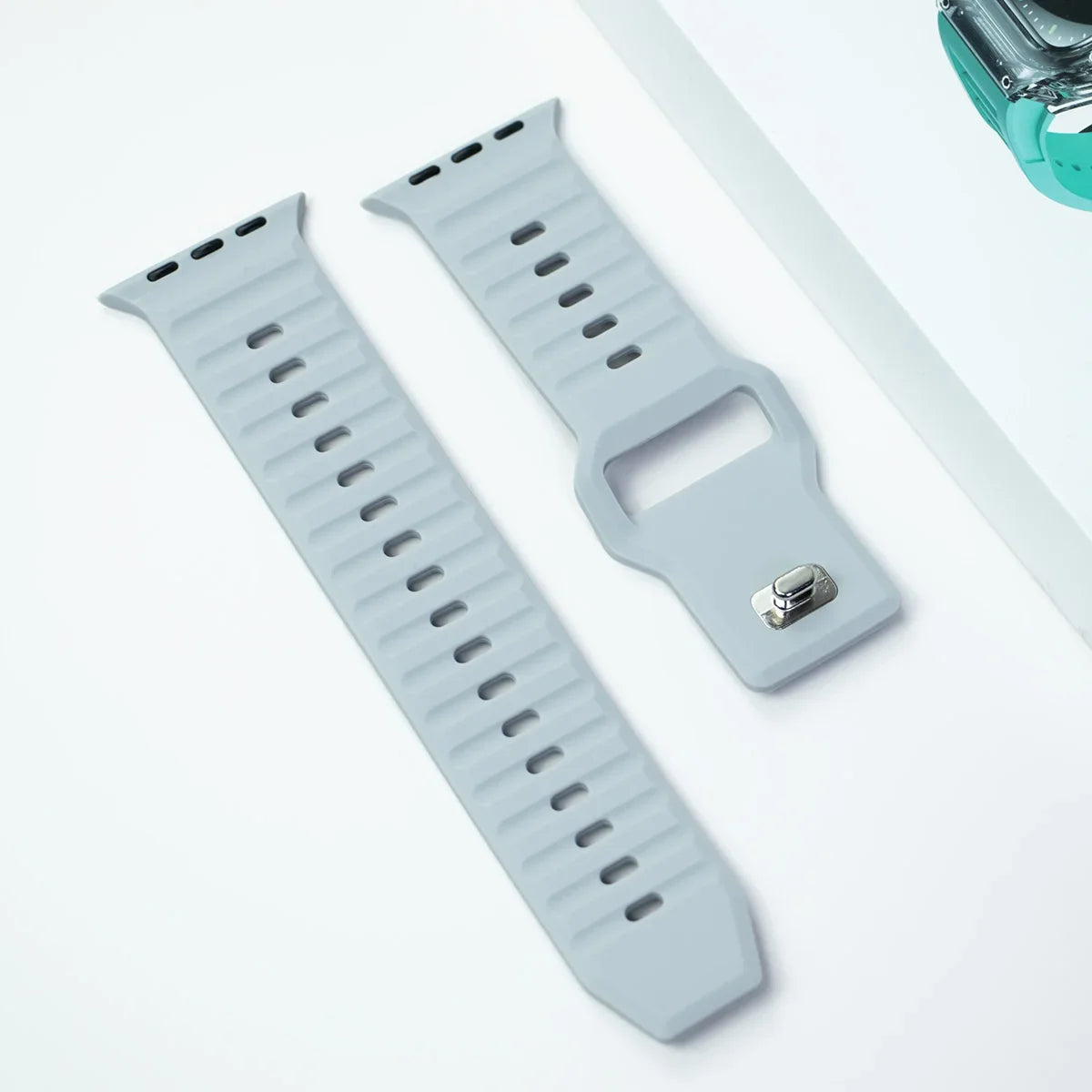 Sport Silicone Strap for Apple Watch Ultra 2 & Series 9–6 | 49–42mm Band