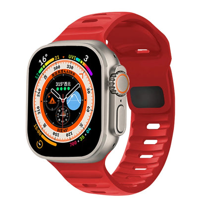 Sport Silicone Strap for Apple Watch Ultra 3/2 and Series 11–6, SE3 (49–40mm)