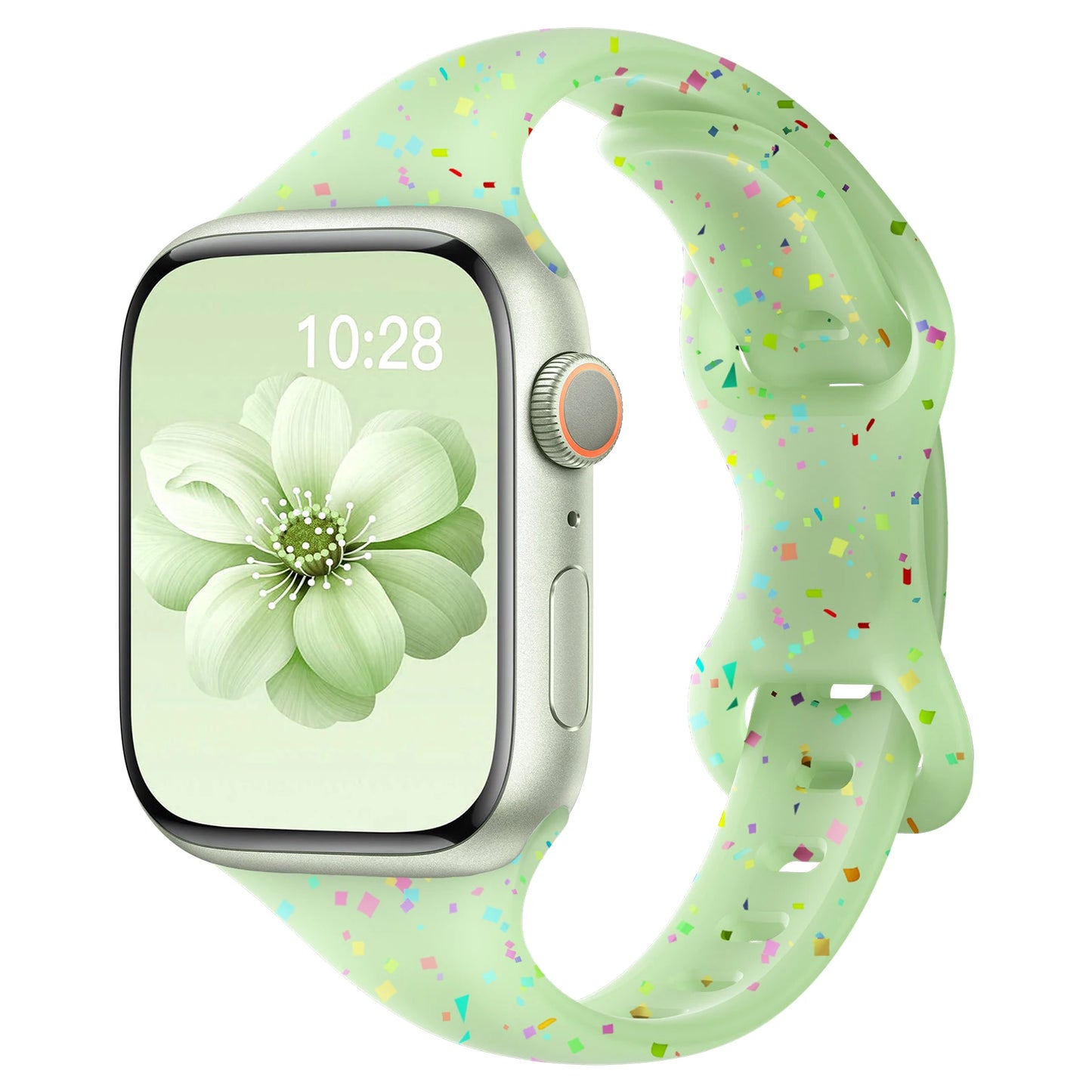 Slim Silicone Band for Apple Watch 49/45/44/42/41/40/38mm Series 10–2 SE